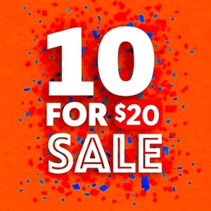 BUNDLE OF 10 items for 20$